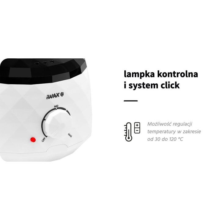 iWax Diamond 400 ml vaško šildytuvas 100 W baltas