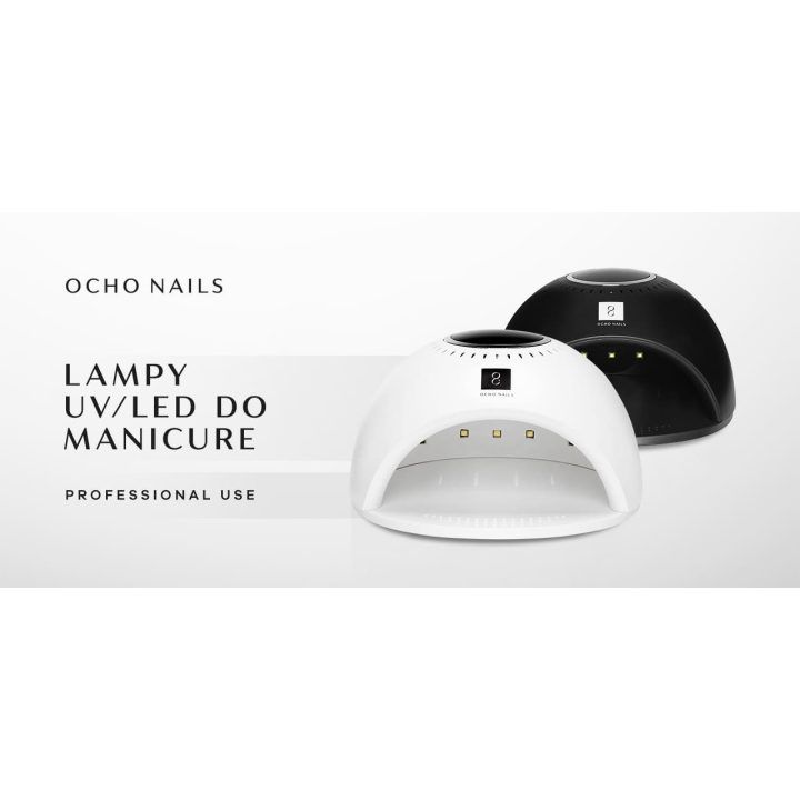 UV LED lempa OCHO NAILS 8 WHITE 84W