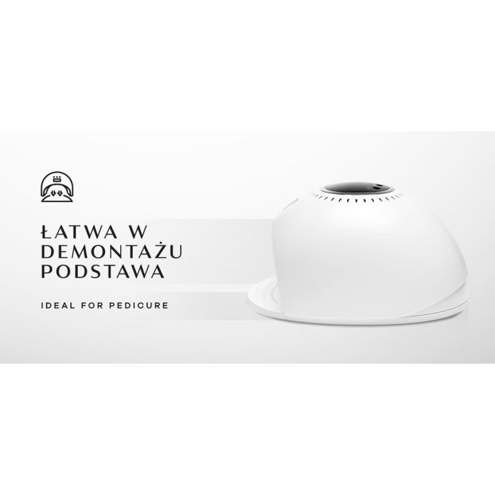 UV LED lempa OCHO NAILS 8 WHITE 84W