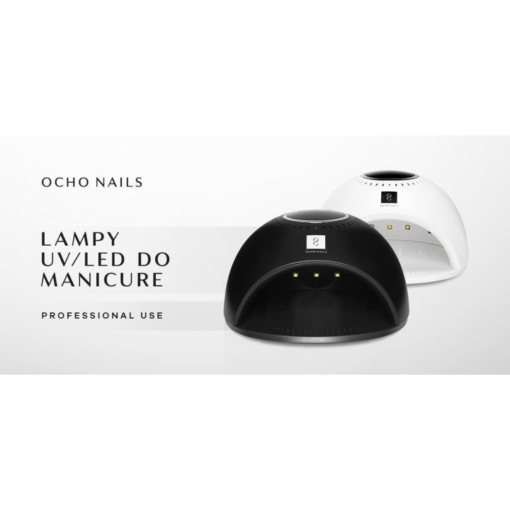 UV LED lempa OCHO NAILS 8 BLACK 84W
