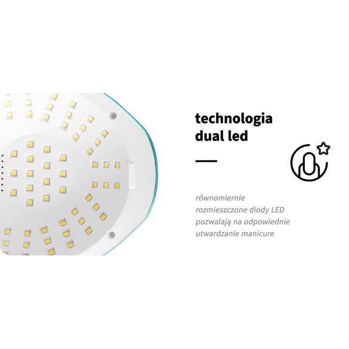 Lampa UV LED švytėjimas F2 BP 220W