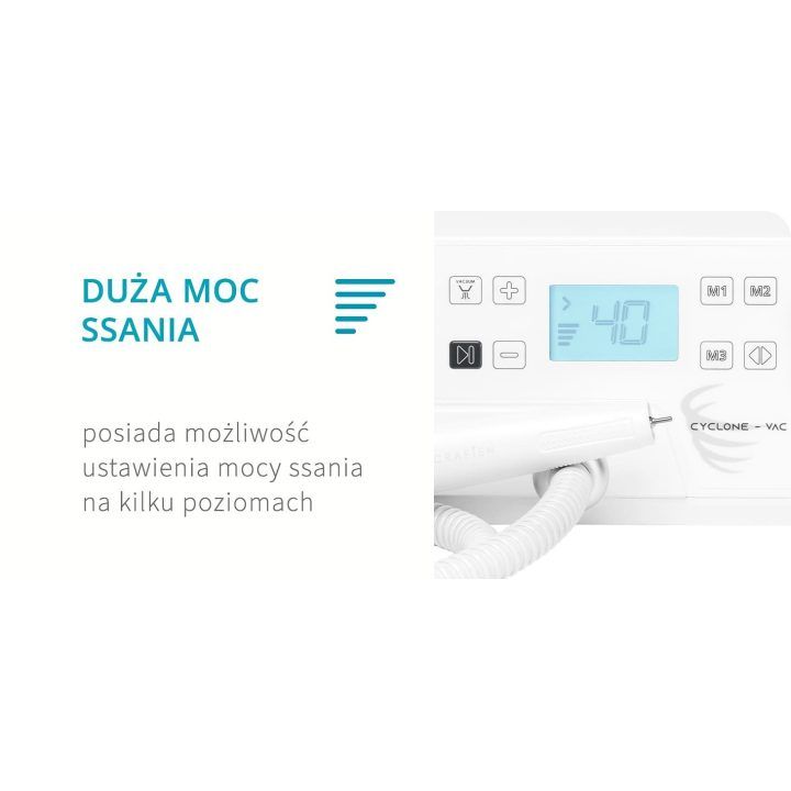 Saeyang podologijos frezas Marathon Cyclone-Vac su dulkių surinkėju