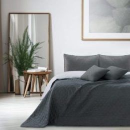 Lovatiesė 200 × 220 cm, pilka