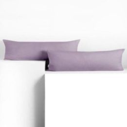Pagalvės užvalkalai 20 × 145 cm, violetinės spalvos, 2 vnt.