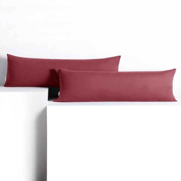 Pagalvės užvalkalas 20×120 cm rožinės spalvos