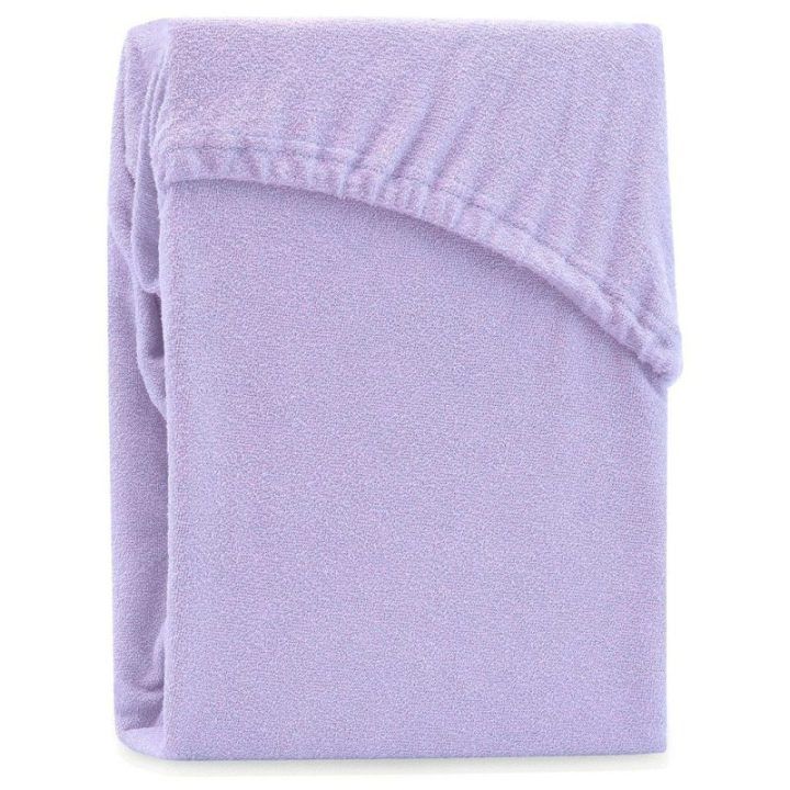 Paklodė su guma 140-160x200+30 šviesiai violetinė AH RUBY