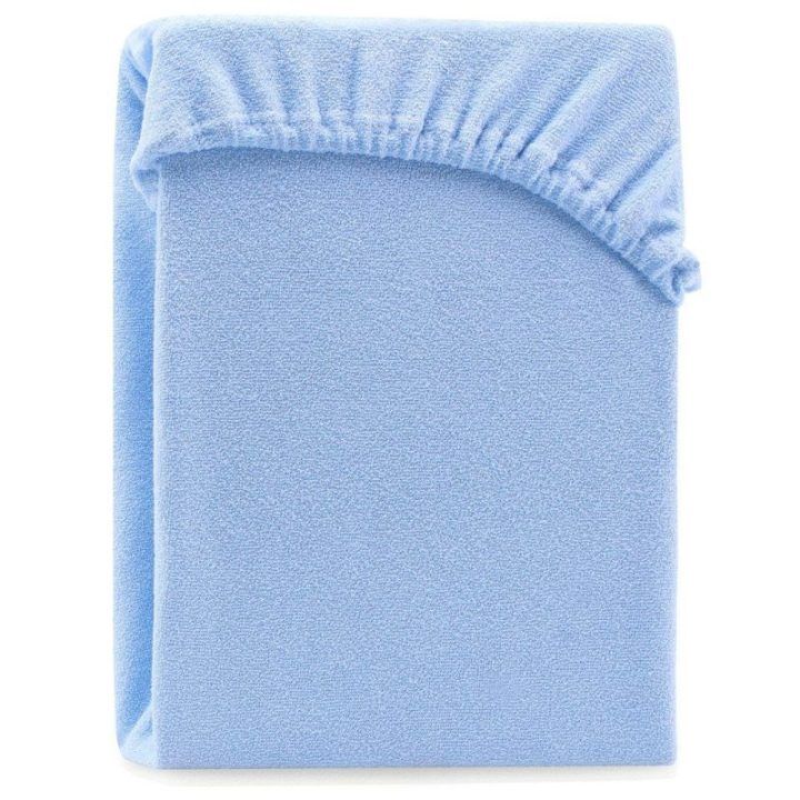 Paklodė su guma šviesiai mėlyna 140–160x200+30 Ruby