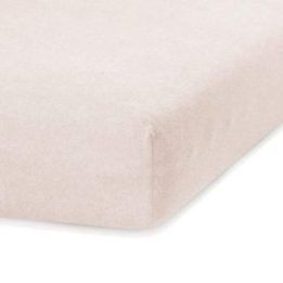 Paklodė su guma 120-140x200+30 šviesiai smėlio spalvos AH RUBY