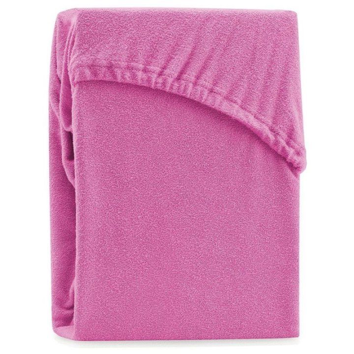 Paklodė su guma fuksijos spalvos 140-160x200+30 AH RUBY