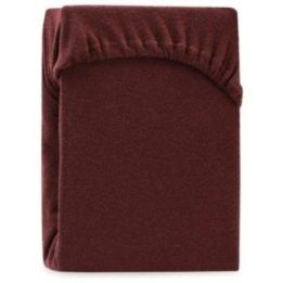 Paklodė su guma 220–240x220x30 cm ruda AH