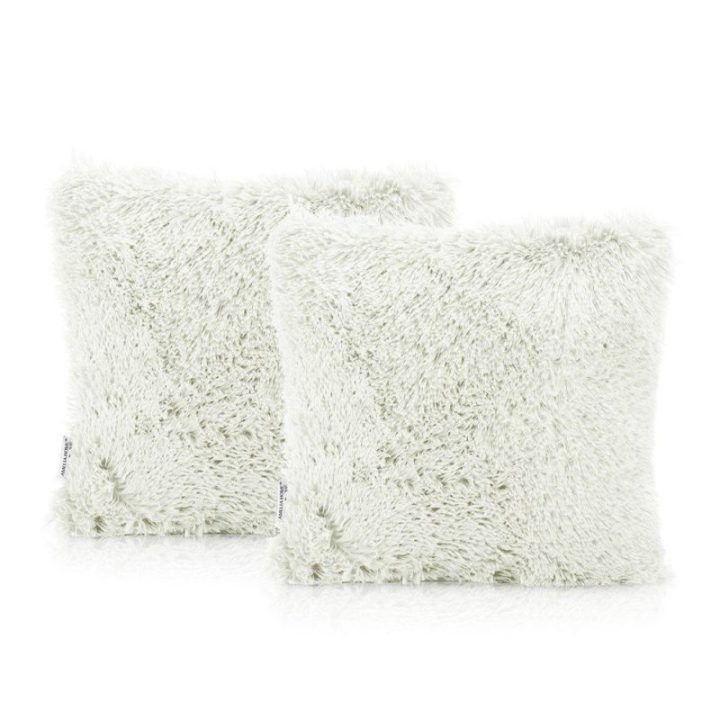 Dekoratyviniai pagalvių užvalkalai dramblio kaulo spalvos AH KARVAG 45 x 45 cm (2 vnt.)