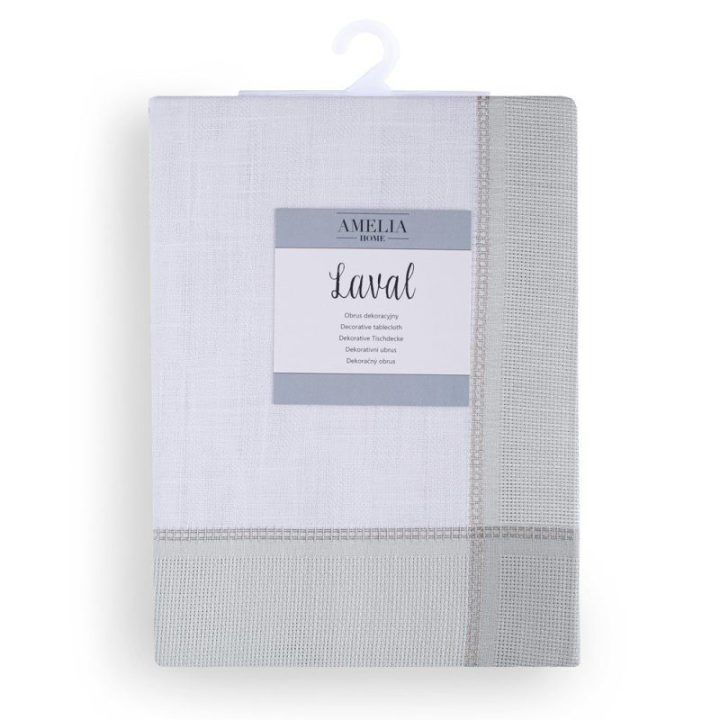 Staltiesė AH Laval white+blue 30x160