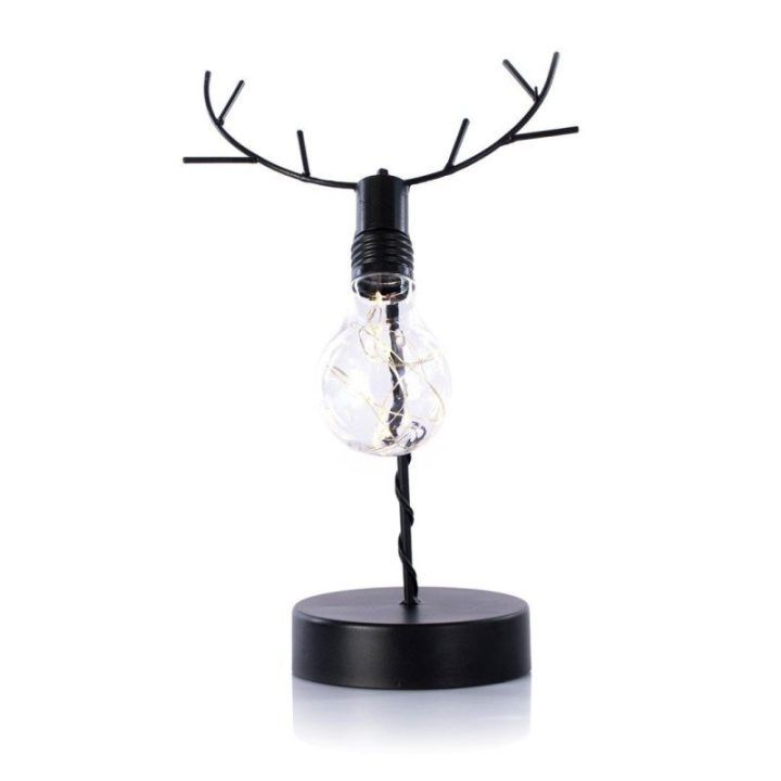 LED dekoracija SARESSA REINDEER BB WWH 15LED