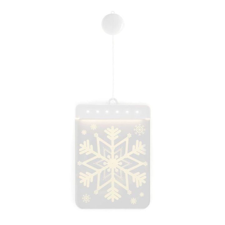 LED vitražas Snowball, stačiakampis (1 vnt)