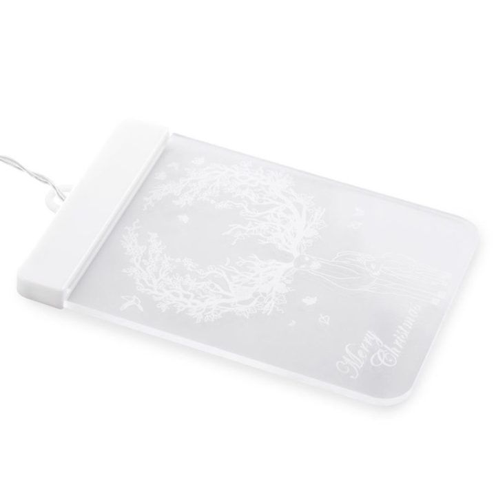 LED vitražas „Elnias“ stačiakampis (1 vnt.)
