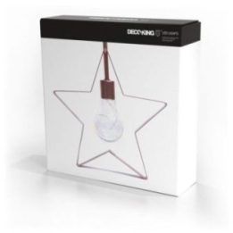 LED dekoracija Prince Cooper, šiltai balta (5 LED)