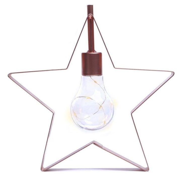 LED dekoracija Prince Cooper, šiltai balta (5 LED)