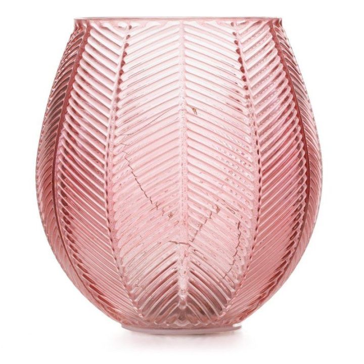 LED dekoracija MURCIA pudrinė rožinė 16 × 17,5 cm