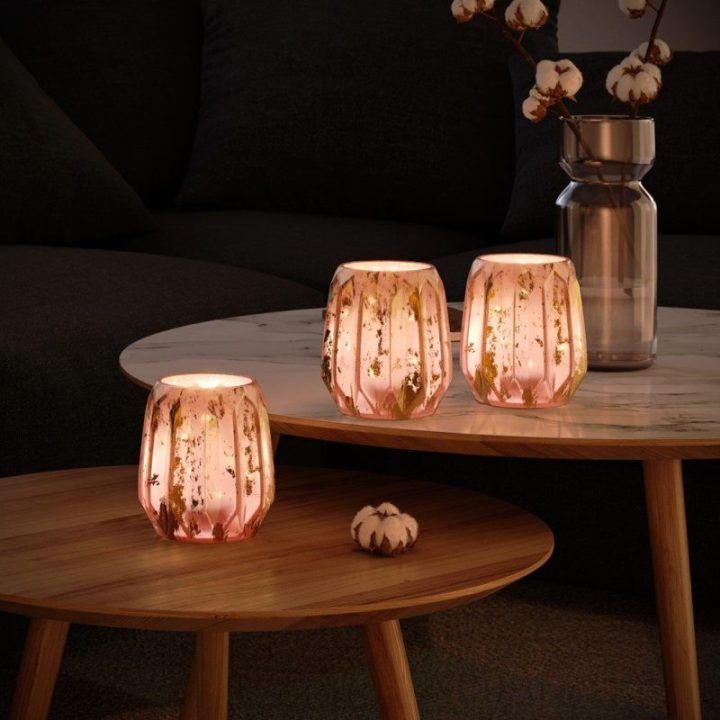 Rožinė LED dekoracija Cordoba 12×13