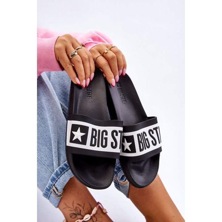 klasikinės šlepetės Big Star Juodos