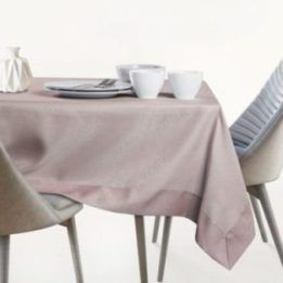 Staltiesė AmeliaHome EMPIRE pudrinė rožinė 40×180 cm