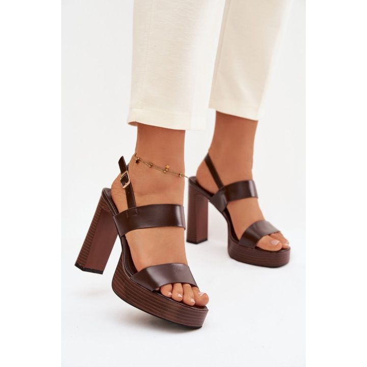 Moteriškos basutės su aukštu kulnu Step in style 226115