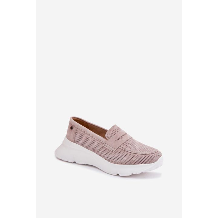 Moteriški zomšiniai mokasinai Step in Style