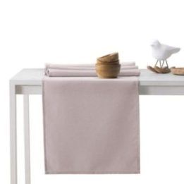 Staltiesė pudros rožinė EMPIRE rinkinys 115x250 + 30x250
