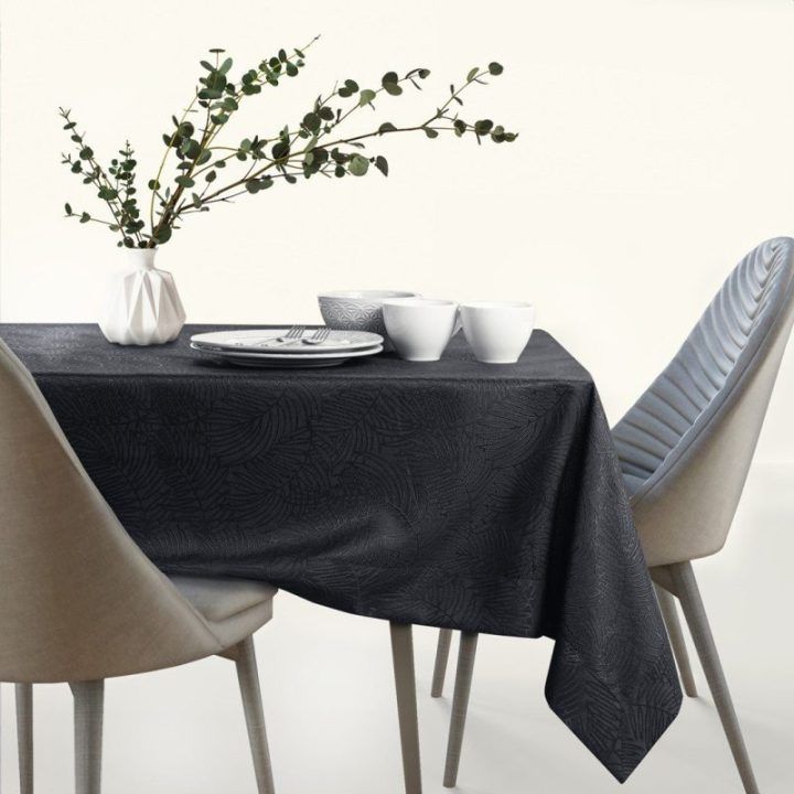 Staltiesė juoda 120x260 cm AmeliaHome GAIA