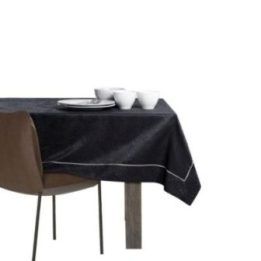 Juoda staltiesė GAIA 140 x 400 cm