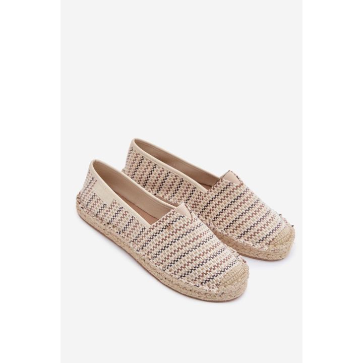 Smėlio spalvos moteriškos espadrilės Wrangler