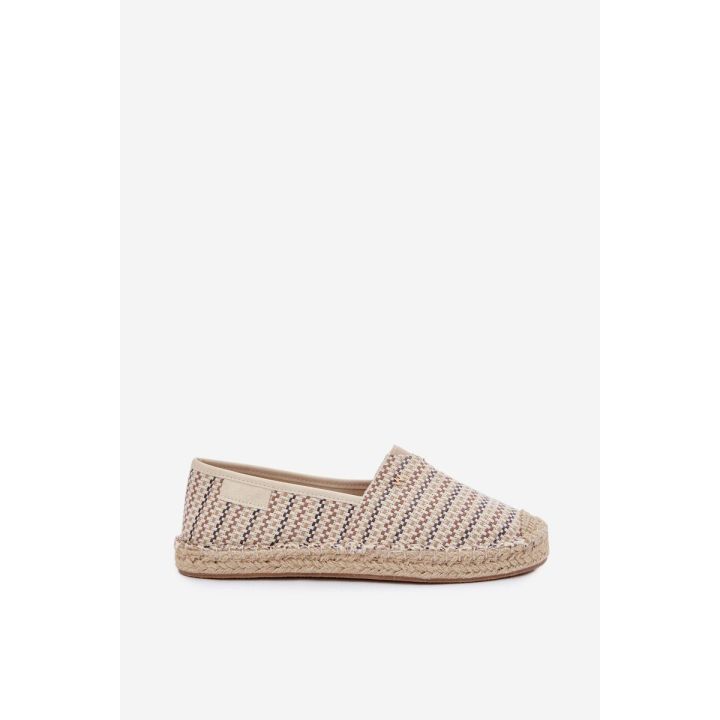 Smėlio spalvos moteriškos espadrilės Wrangler