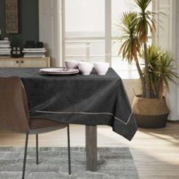 Staltiesė grafito spalvos 110×240 cm AmeliaHome GAIA