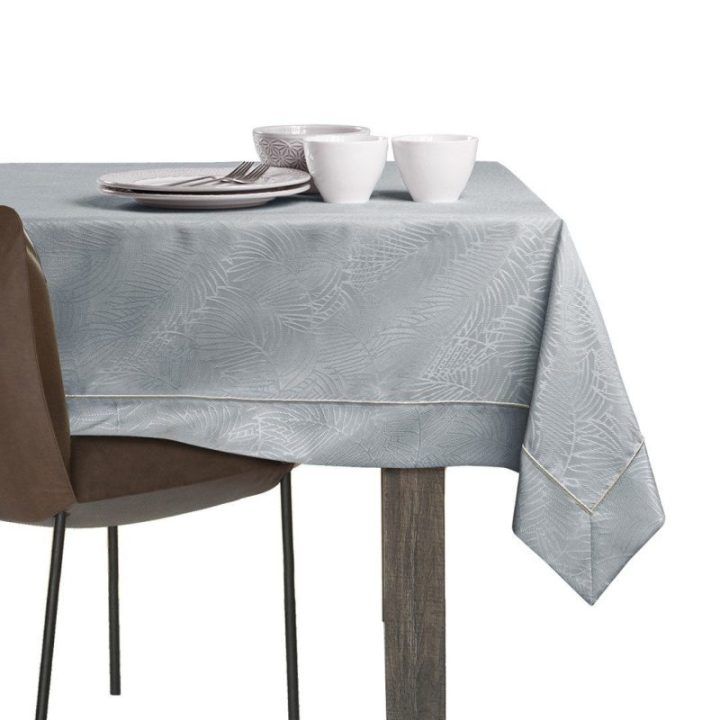 Pilka staltiesė AmeliaHome GAIA 110x110 cm