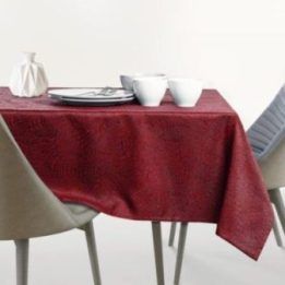 Staltiesė bordo spalvos 140×200 AmeliaHome