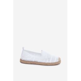 Baltos espadrilės Candessa