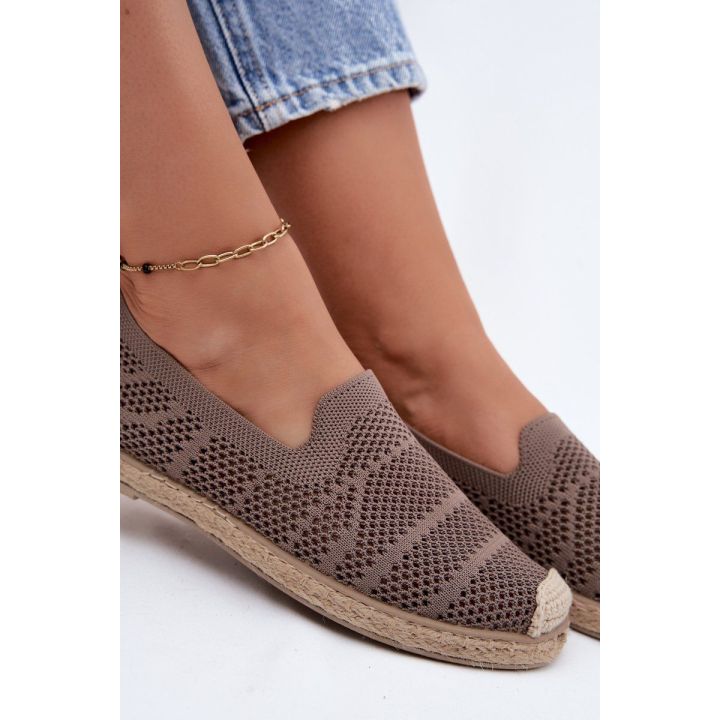 Moteriškos chaki spalvos espadrilės Candessa