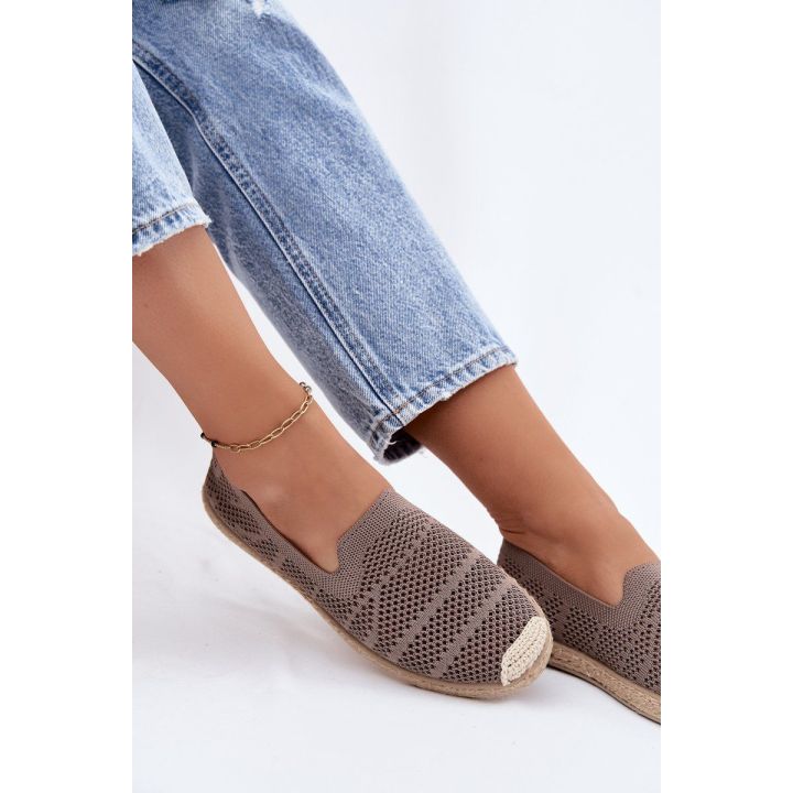 Moteriškos chaki spalvos espadrilės Candessa