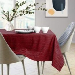 Staltiesė 110×160 cm bordo spalvos AH VESTA
