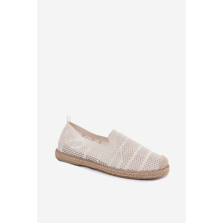 Ažūrinės tekstilinės espadrilės Step in style