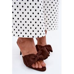 Zomšos imitacijos basutės su kulnu Step in style