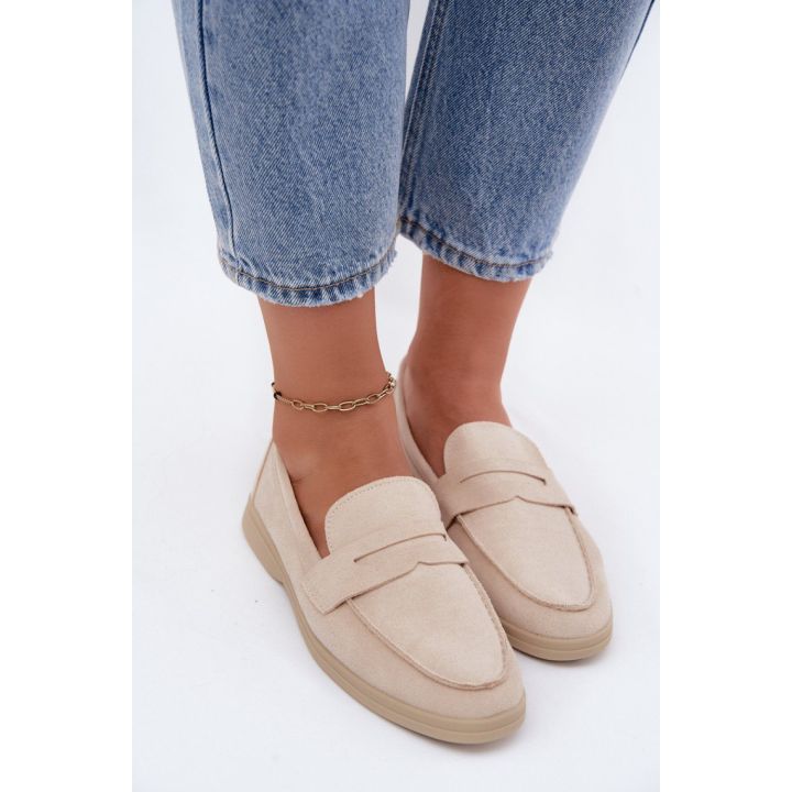 Mokasinai iš zomšos imitacijos Step in style