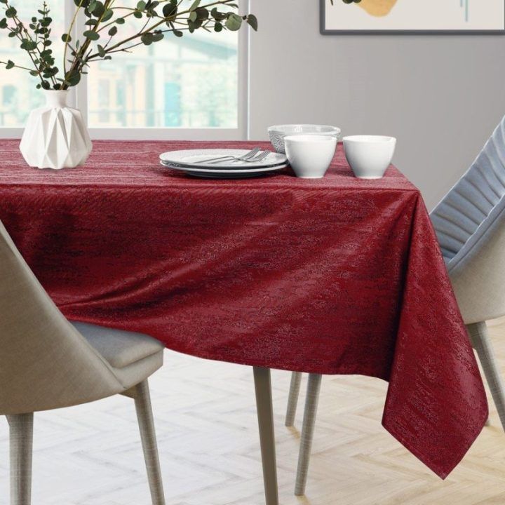 Staltiesė 130×130 cm bordo AH VESTA