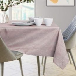 Staltiesė 150×350 cm pastelinė rožinė AH VESTA