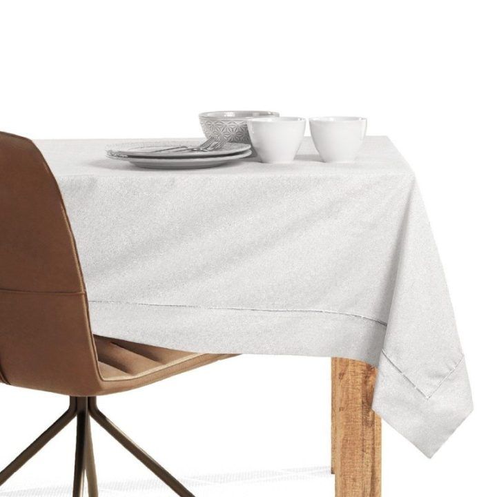 Staltiesė 140×180 kreminė DK Sparkle