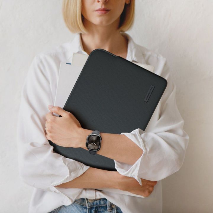 Nešiojamo kompiuterio krepšys AmazingThing Minimal BasicBag MacBook Neo 13" , juodas