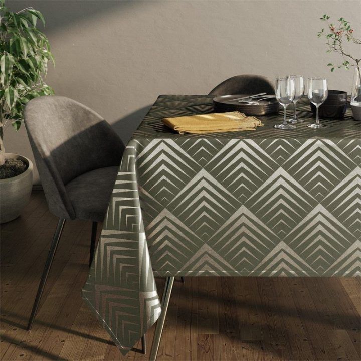 Staltiesė 140×200 cm chaki AmeliaHome