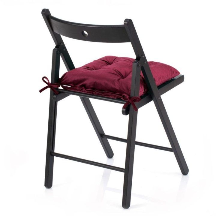 Pagalvėlė kėdei 40×40 cm bordo AH ALEKSA