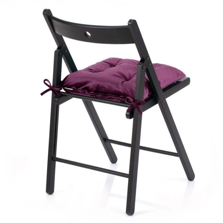 Kėdės pagalvėlė 40×40 cm bordo spalvos AH ALEKSA