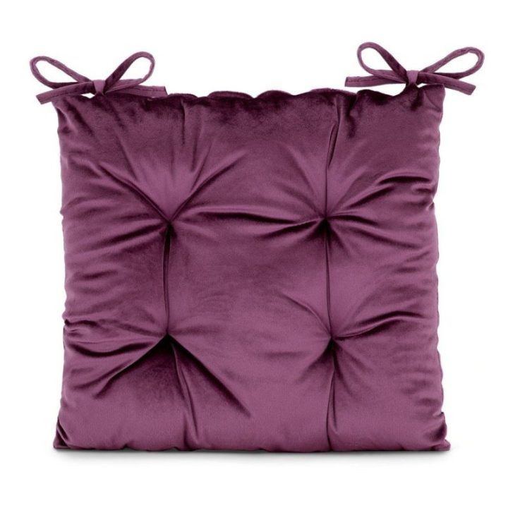 Kėdės pagalvėlė 40×40 cm bordo spalvos AH ALEKSA